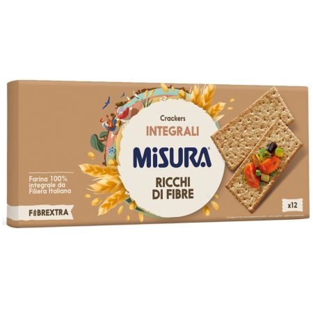 Crackers integrali, 385 g, Misura