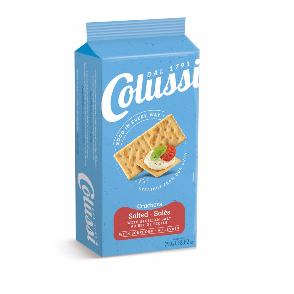 Crackers cu sare, 250 g, Colussi