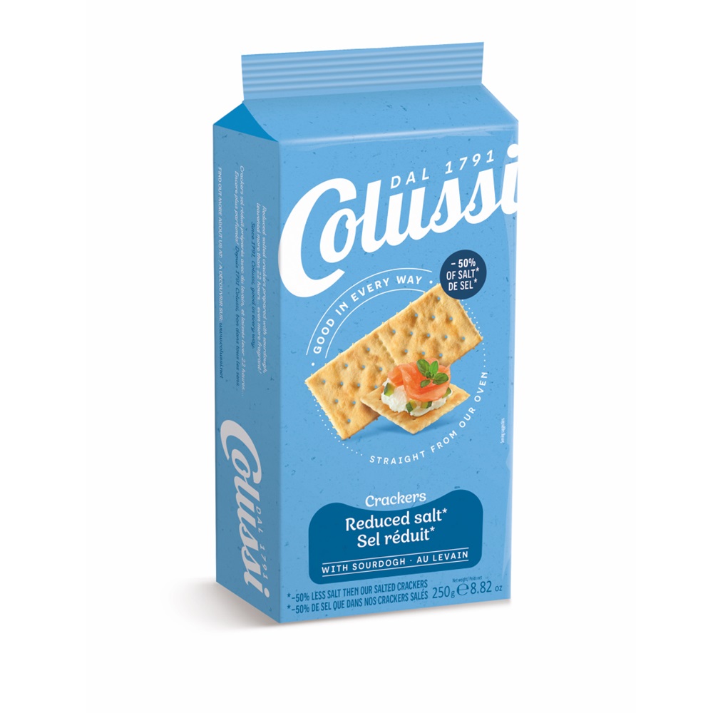 Crackers putin sarati, 250 g, Colussi