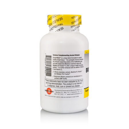 Breast Mate Mushroom Wisdom, 120 tablete, Secom 737803
