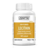 Lecitina din floarea soarelui, 120 g, Zenyth
