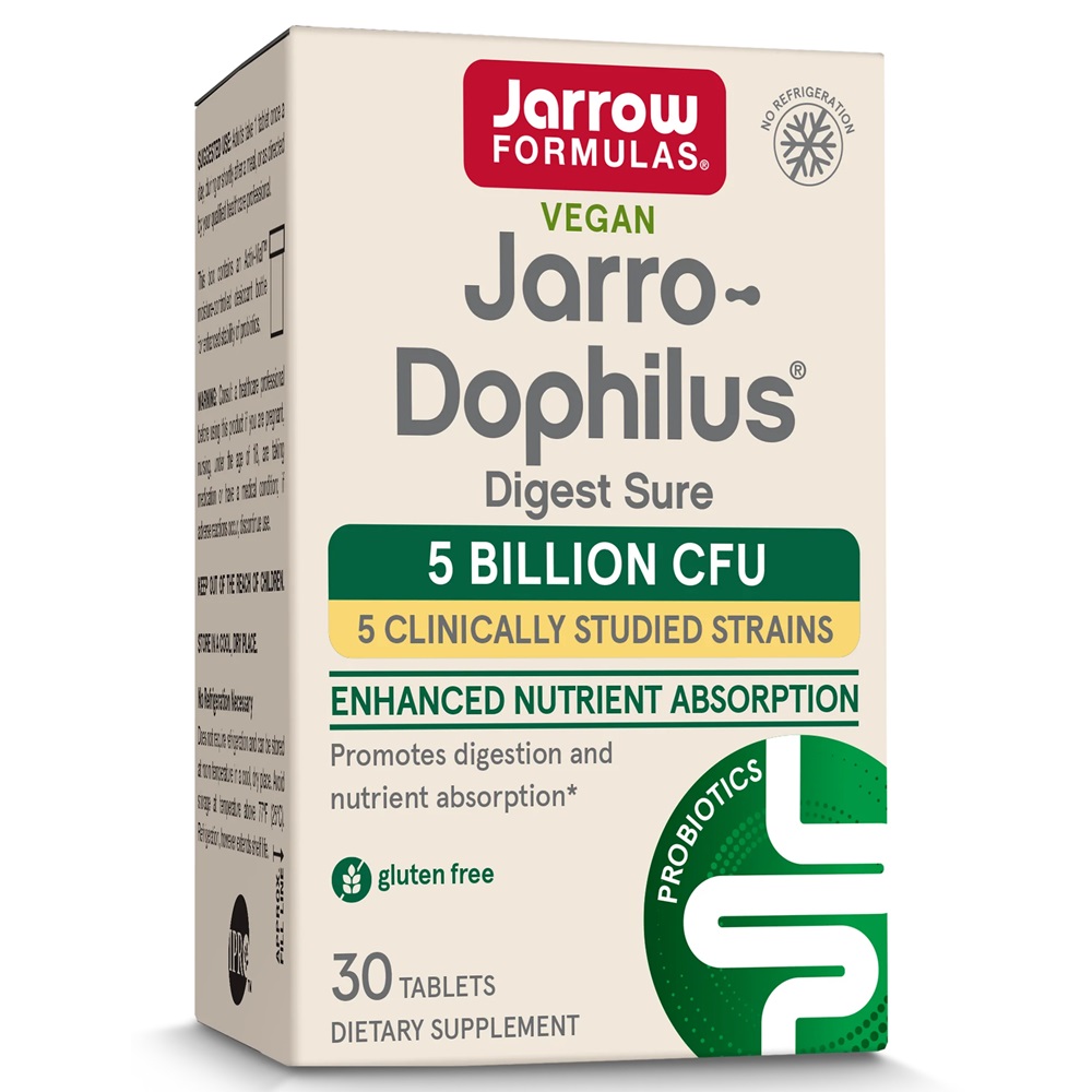 Jarro-Dophilus Digest Sure Jarrow Formulas, 30 tablete, Secom