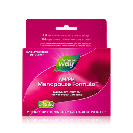 AM-PM Menopause Formula Nature's Way, 60 tablete, Secom