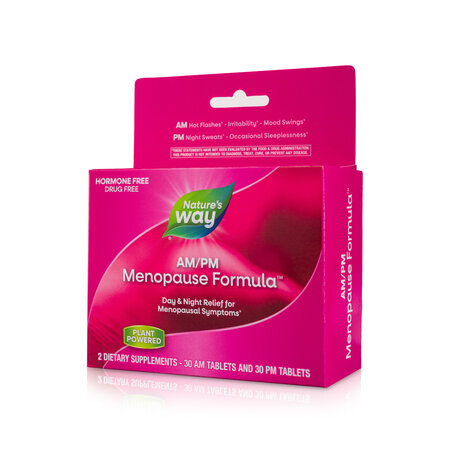 AM-PM Menopause Formula Nature's Way, 60 tablete, Secom 735017