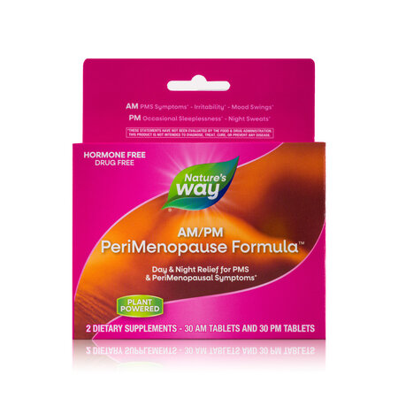 AM-PM PeriMenopause Formula Nature's Way, 60 tablete, Secom