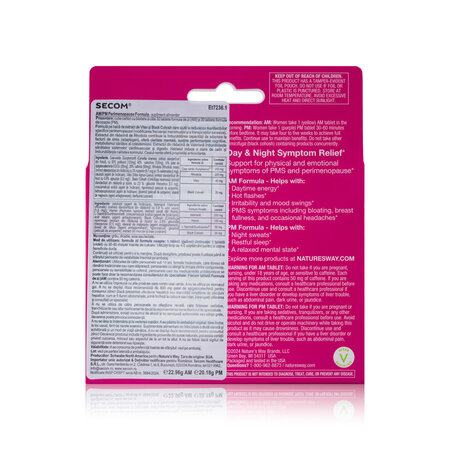 AM-PM PeriMenopause Formula Nature's Way, 60 tablete, Secom 735022