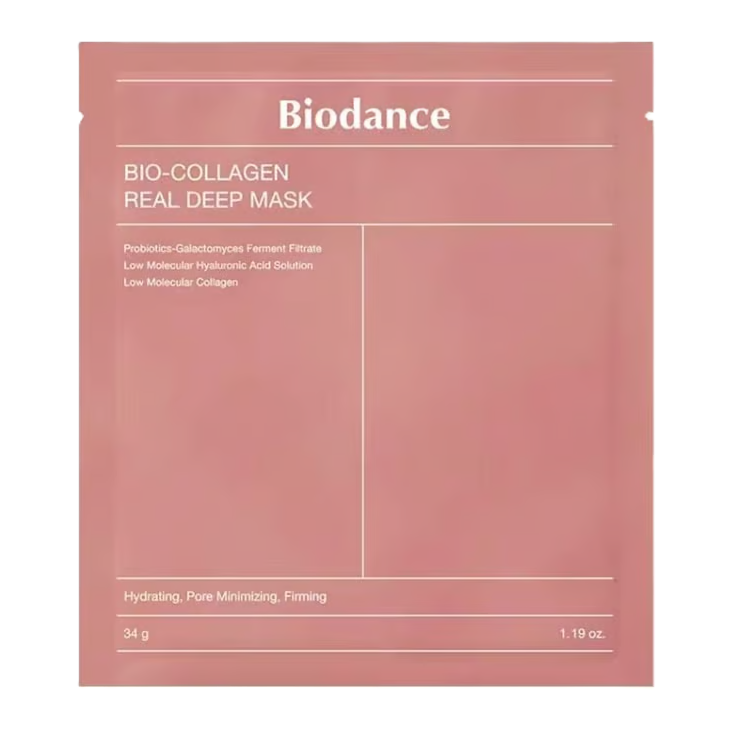 Masca de fata pentru hidratare intensa si fermitate Bio-Collagen, 34 g, Biodance