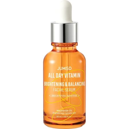 Serum de fata pentru luminozitate cu vitamina C All Day Vitamin, 50 ml, Jumiso