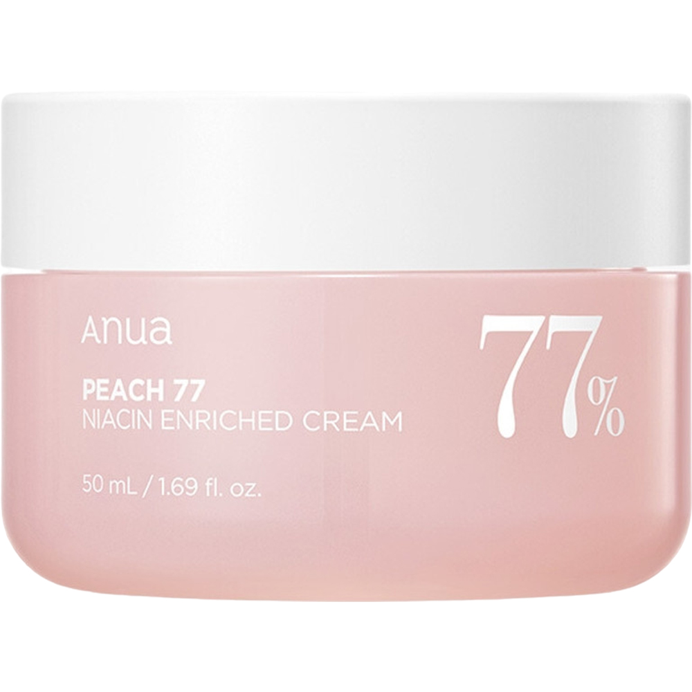 Crema hidratanta pentru fata cu 77% extract de piersica si niacinamida, 50 ml, Anua