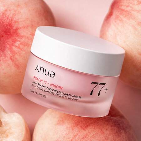 Crema hidratanta pentru fata Peach 77+ Niacin, 50 ml, Anua 700528