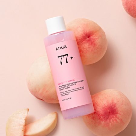 Toner de fata hidratant Peach 77+ Niacin, 250 ml, Anua 700532