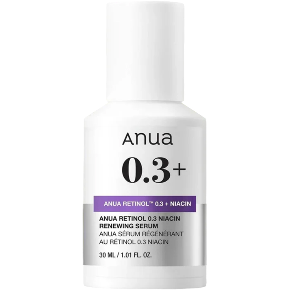 Ser de fata cu retinol 0.3% și niacina, 30 ml, Anua
