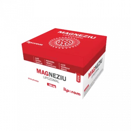 Magneziu lipozomal, 30 plicuri, Liporom