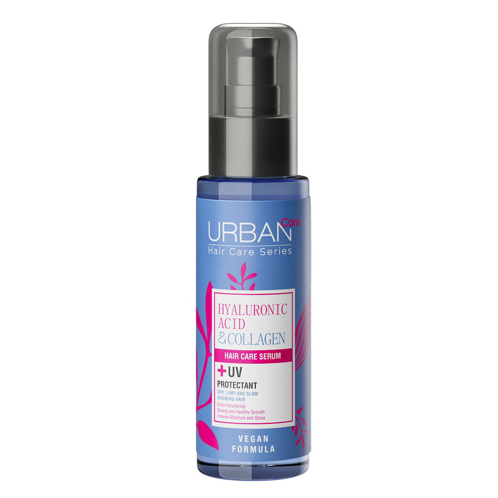 Ser pentru par cu acid hyaluronic si colagen, 75 ml, Urban Care