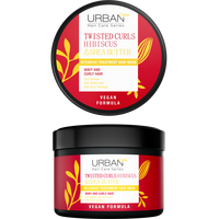 Masca intensiva pentru par cret cu Hibiscus si unt de Shea, 230 ml, Urban Care