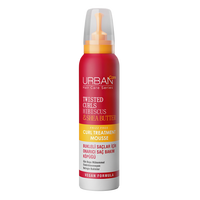 Tratament spuma pentru par cret cu Hibiscus si unt de Shea, 150 ml, Urban Care