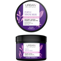 Masca intensiva mov pentru parul blond Purple, 230 ml, Urban Care