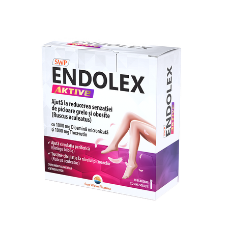 Endolex Aktive, 10 flacoane, Sun Wave Pharma 620158