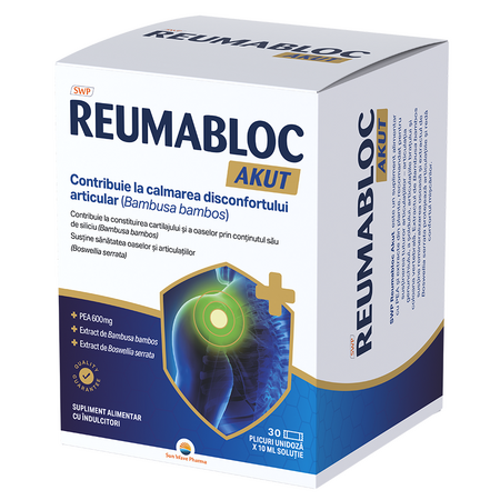 Reumabloc Akut, 30 plicuri unidoza, Sun Wave Pharma 647298