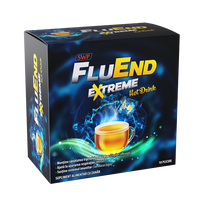 Fluend Extreme Hot Drink, 10 plicuri, Sun Wave Pharma