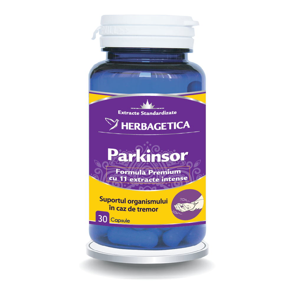 Parkinsor, 30 capsule, Herbagetica