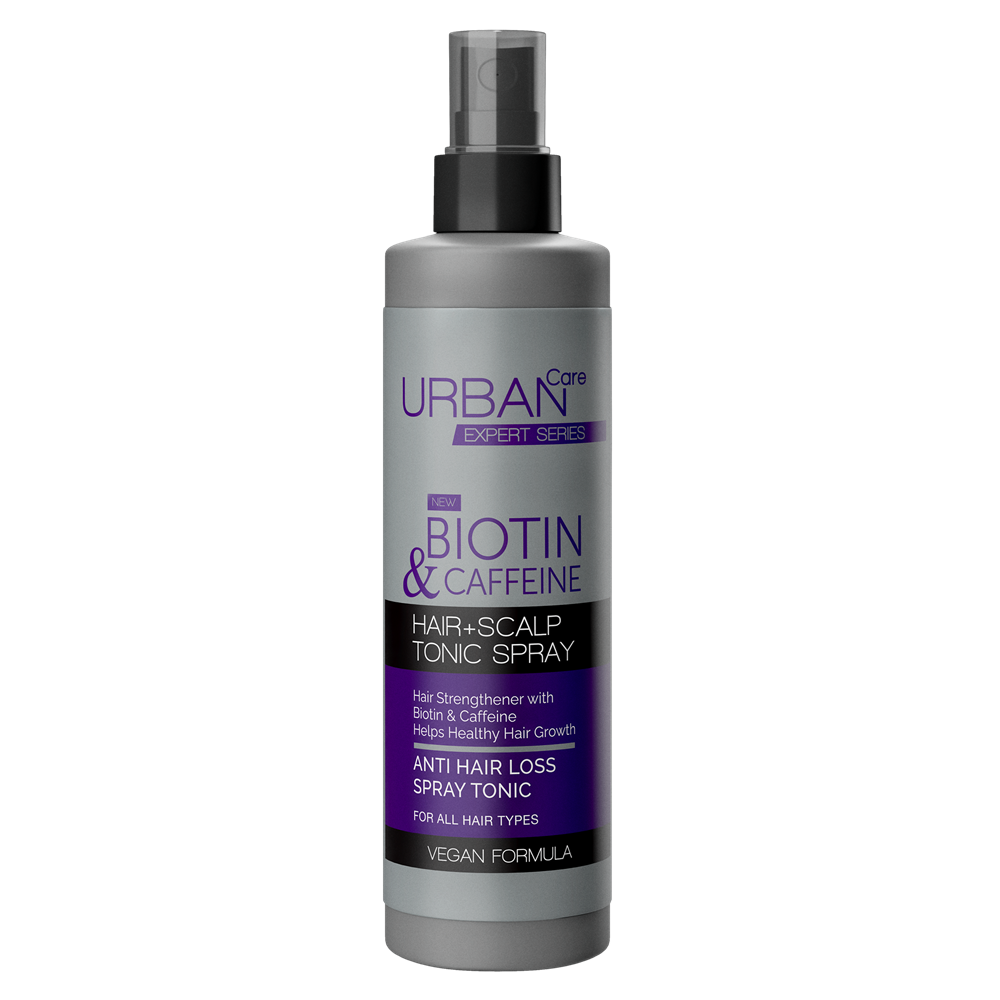 Spray tonic pentru par cu biotina si cofeina Biotin&Caffeine, 200 ml, Urban Care