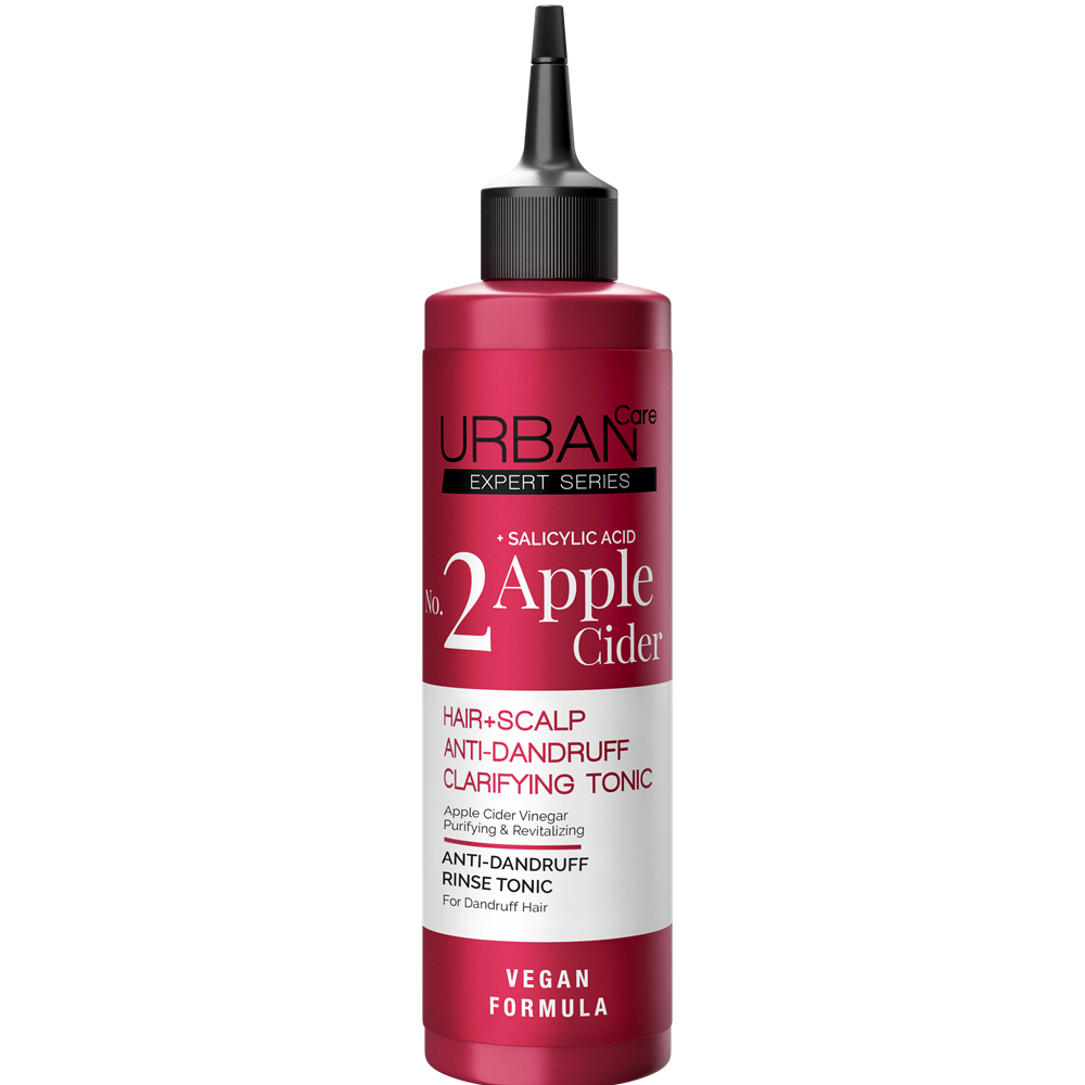 Tonic pentru par anti-matreata cu cidru de mere, Nr.2 Apple Cidre, 200 ml, Urban Care