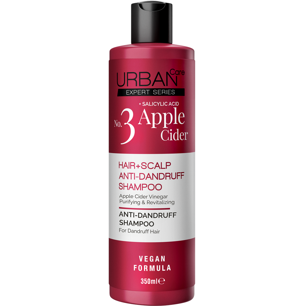 Sampon anti-matreata cu cidru de mere, Nr.2 Apple Cidre, 350 ml, Urban Care