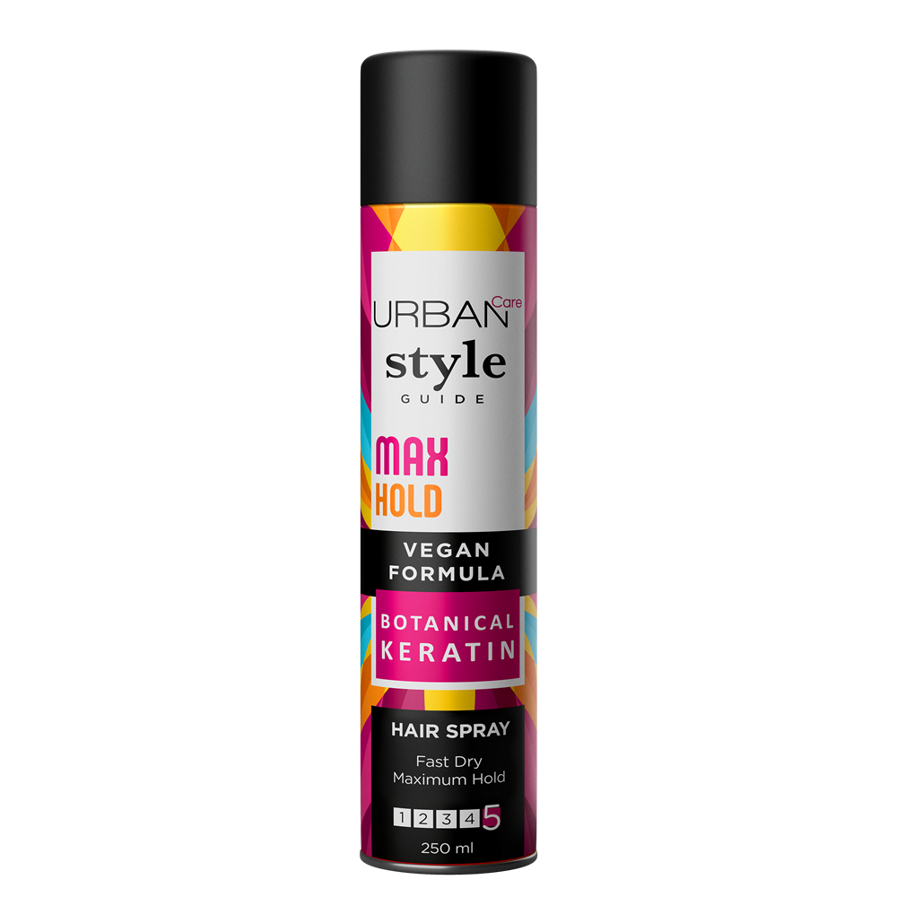 Spray fixativ Max Hold Style, 230 ml, Urban Care