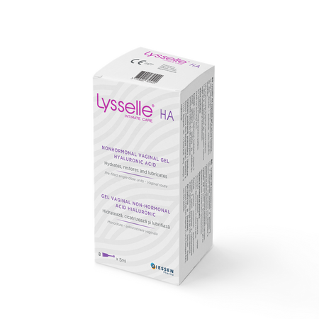 Gel vaginal non-hormonal Lysselle, 8 monodoze x 5 ml, Biessen Pharma 620578