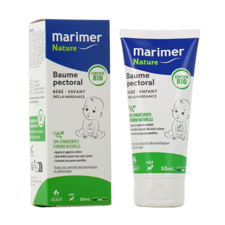 Balsam pectoral pentru bebelusi Marimer, 50 ml, Marimer