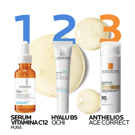 Ser antirid si antioxidant cu vitamina C 12 pura, 30 ml, La Roche-Posay 620640