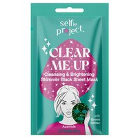 Masca de fata pentru curatare Clear Me Up, 20 ml, Selfie Project