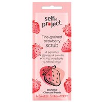 Masca de fata exfolianta cu enzime de capsuni, 8 ml, Selfie Project