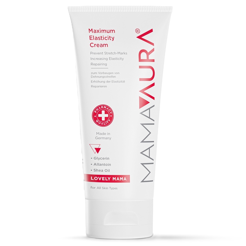 Crema pentru elasticitatea pielii Maximum Elasticity Lovely Mama, 150 ml, Mamaaura