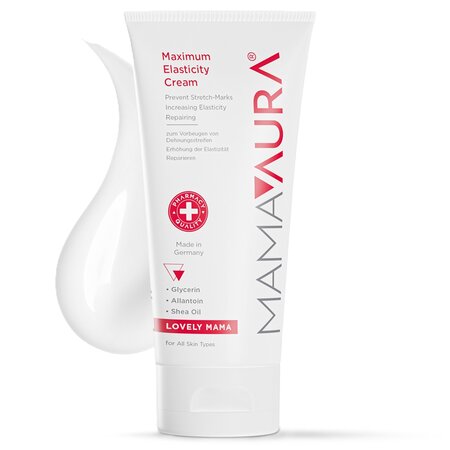 Crema pentru elasticitatea pielii Maximum Elasticity Lovely Mama, 150 ml, Mamaaura 621204