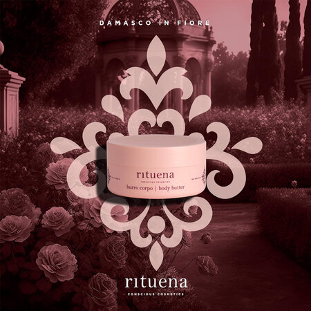 Unt de corp Damasco In Fiore, 250 ml, Rituena 621469