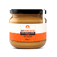 Crema crocanta de arahide cu sare Salty Peanut Butter, 360 g, Sunday Bites