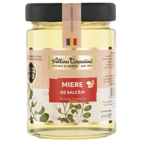 Miere de salcam, 400 g, Albina Carpatina