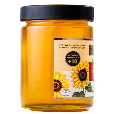 Miere de Floarea Soarelui, 400 g, Albina Carpatina 722511