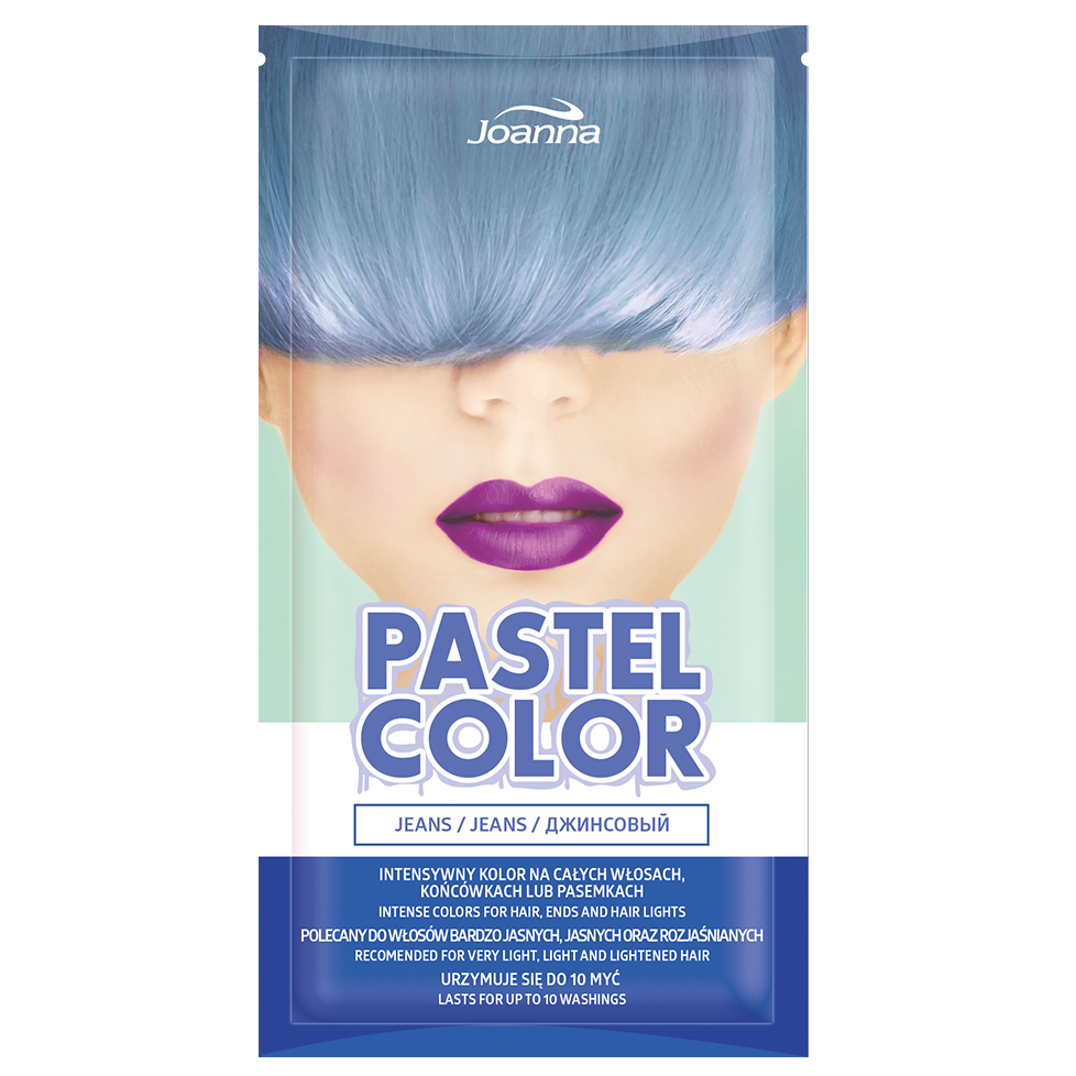 Sampon colorant bleu Pastel Color, 35 g, Joanna