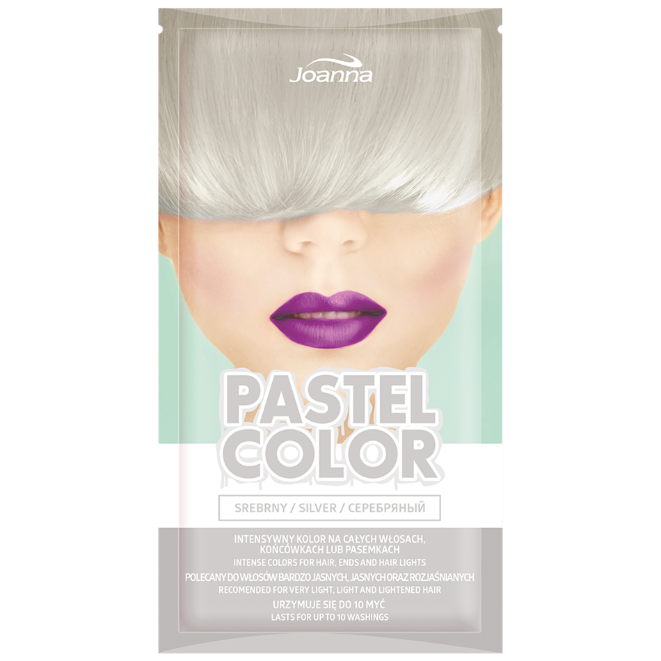 Sampon colorant silver Pastel Color, 35 g, Joanna