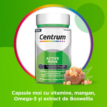 Centrum Active Move, 30 capsule moi, Haleon 621698