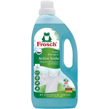 Pachet detergent de rufe cu ingrediente naturale, 5 x 1500 ml, Frosch 621712