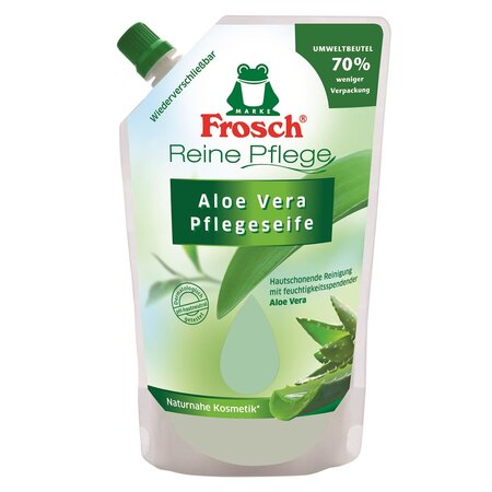 Pachet Senses sapunuri lichide cu ingrediente naturale, 8 x 500 ml, Frosch 621724