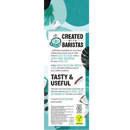 Bautura vegetala din cocos Barista, 1 L, Alpro 621789