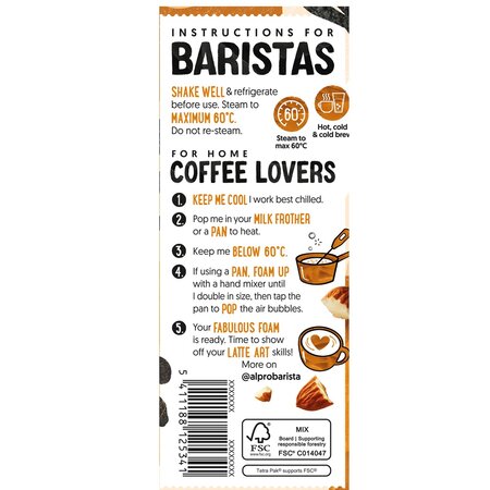 Bautura de migdale Barista, 1 L, Alpro 621835