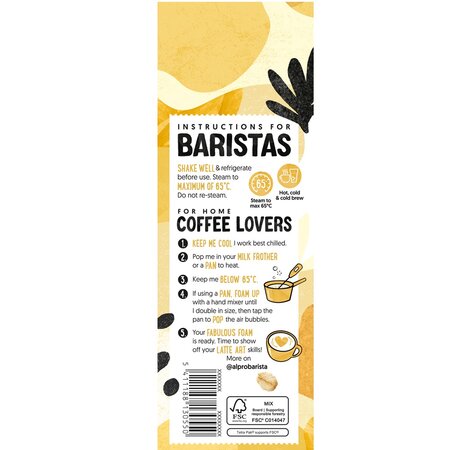 Bautura din ovaz Barista, 1000 ml, Alpro : Farmacia Tei online