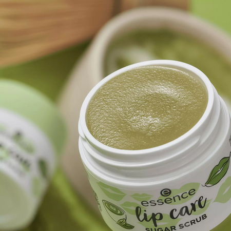 Scrub pentru buze 02 Matcha Latte Sugar Scrub Lip Care, 9 g, Essence 621873