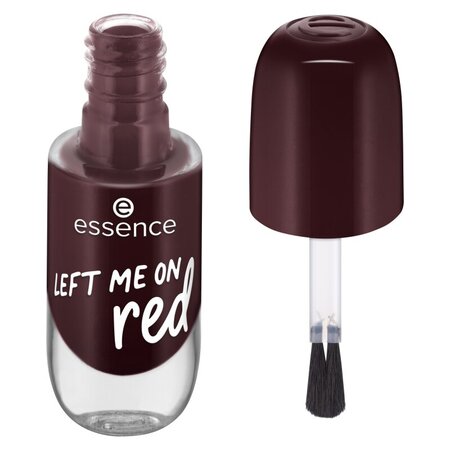 Lac pentru unghii gel 72 Left Me On Red Gel Nail Colour, 8 ml, Essence 621913